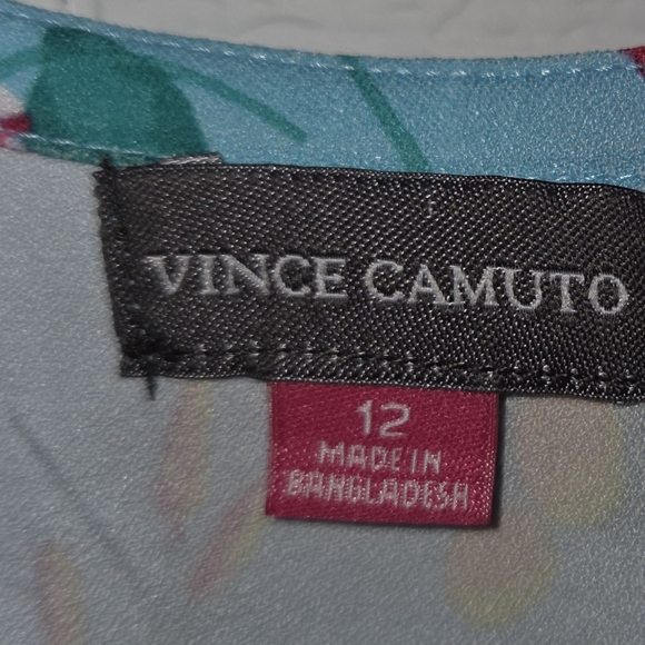 Vince Camuto floral Blue Kids One Piece Short - Picture 4 of 8